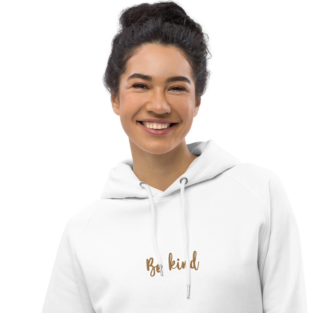 Be Kind Women's Oversized Organic Cotton Hoodie