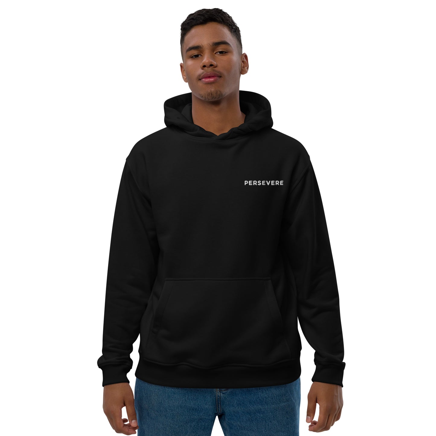 Persevere Men's Premium Organic Cotton Hoodie