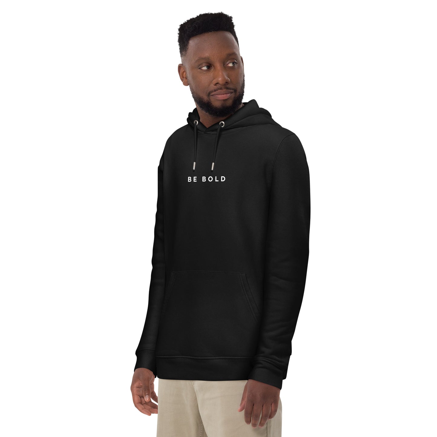 Be Bold Men's Organic Cotton Hoodie