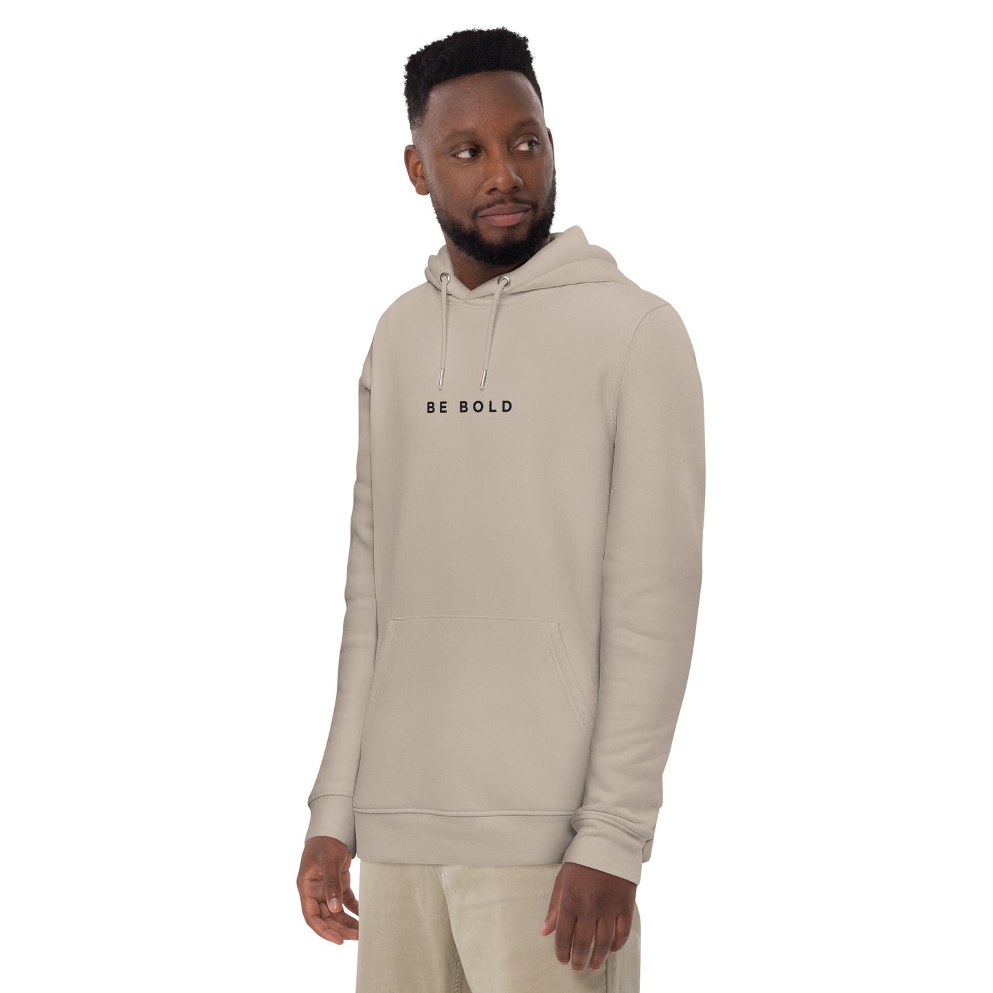 Be Bold Men's Organic Cotton Hoodie